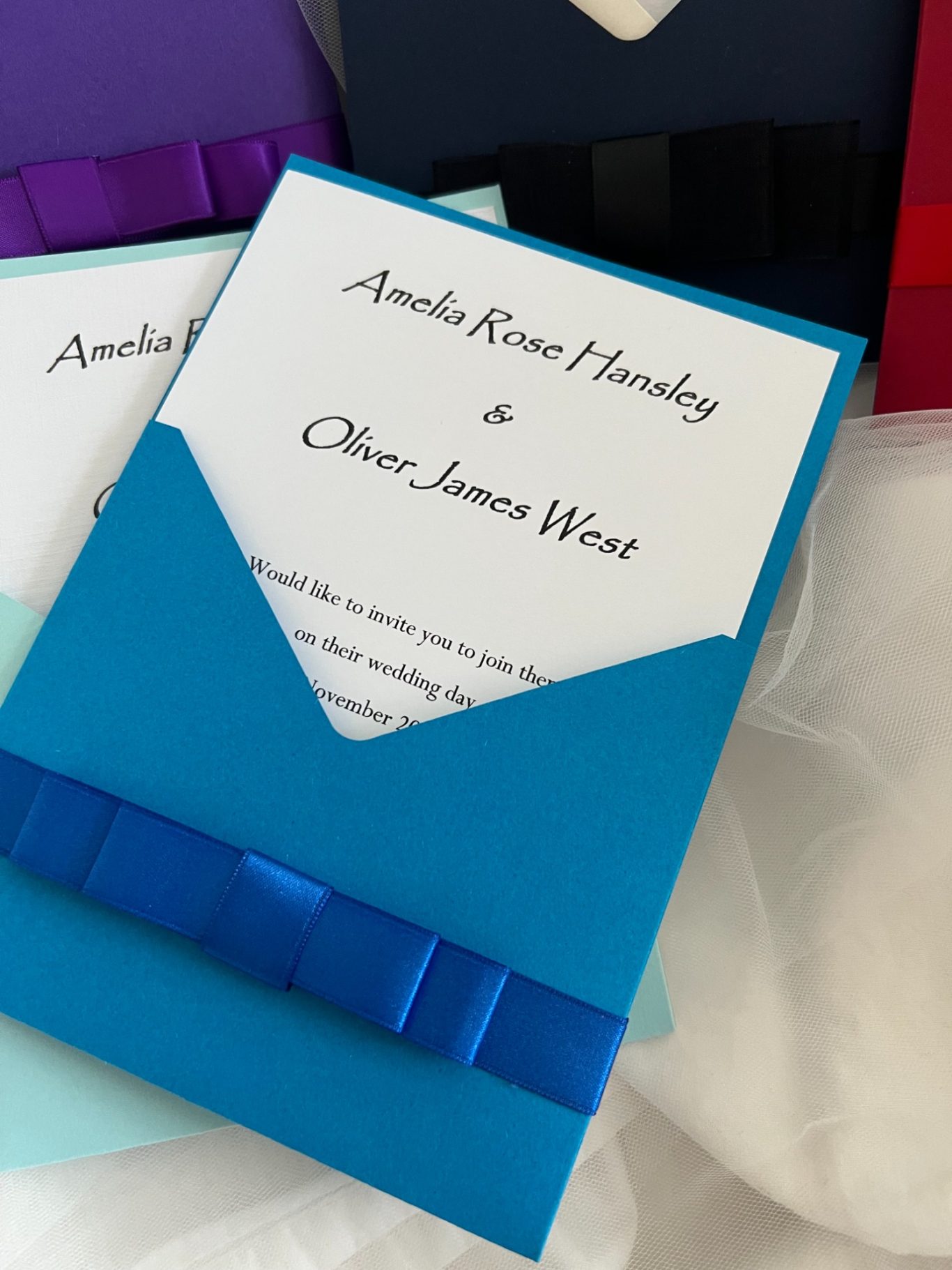 Pocket Sleeve in blue