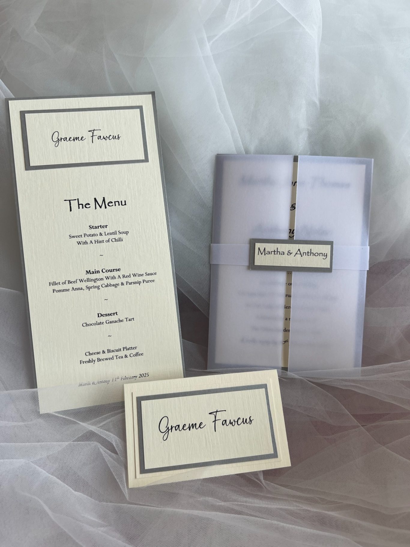 The Timeless Collection in ivory and sterling silver