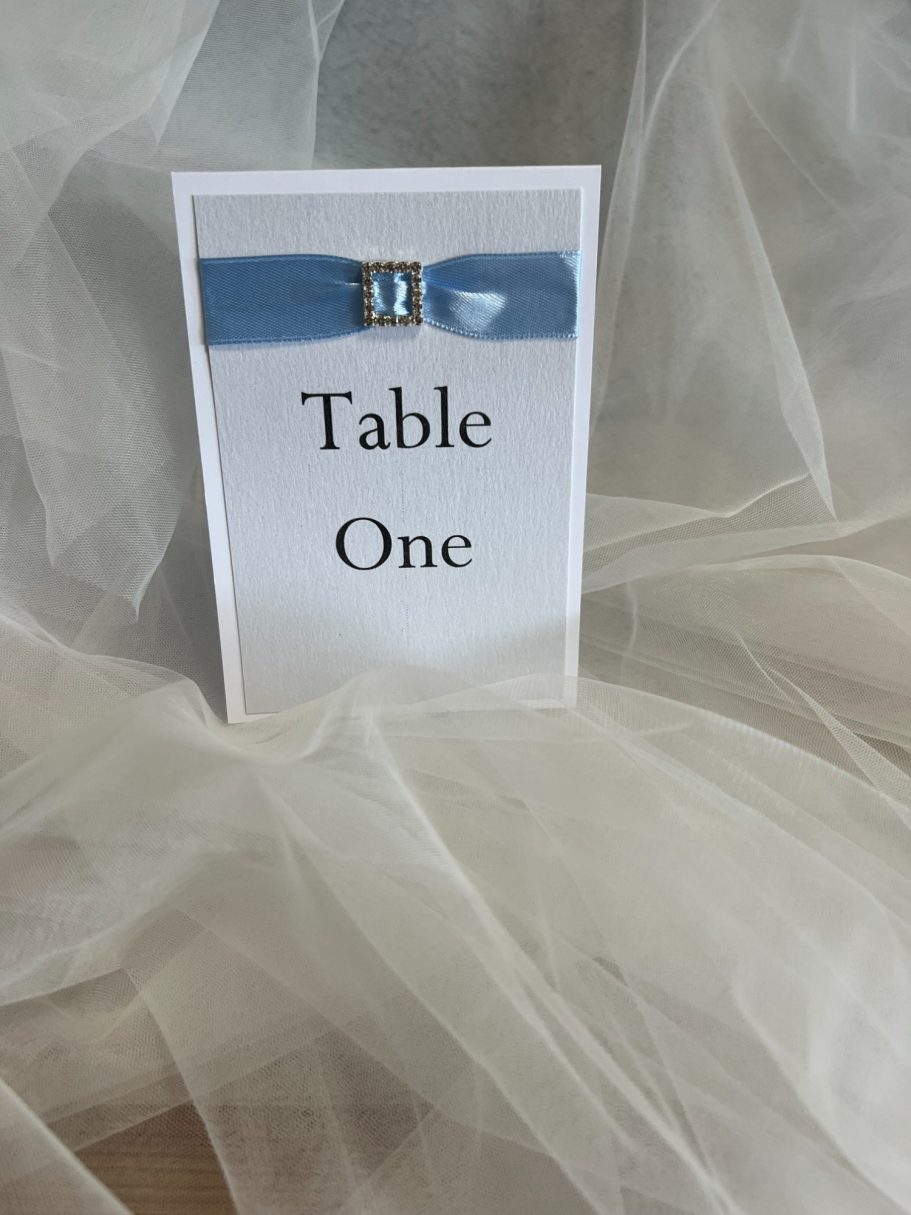 Satin ribbon with buckle