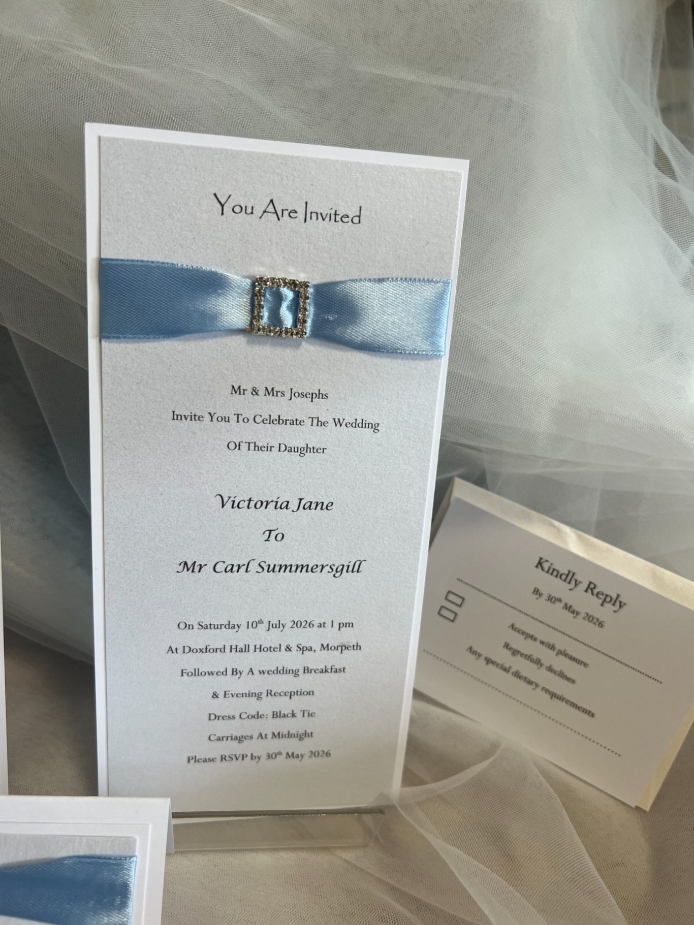 Wedding Invitation £3.00