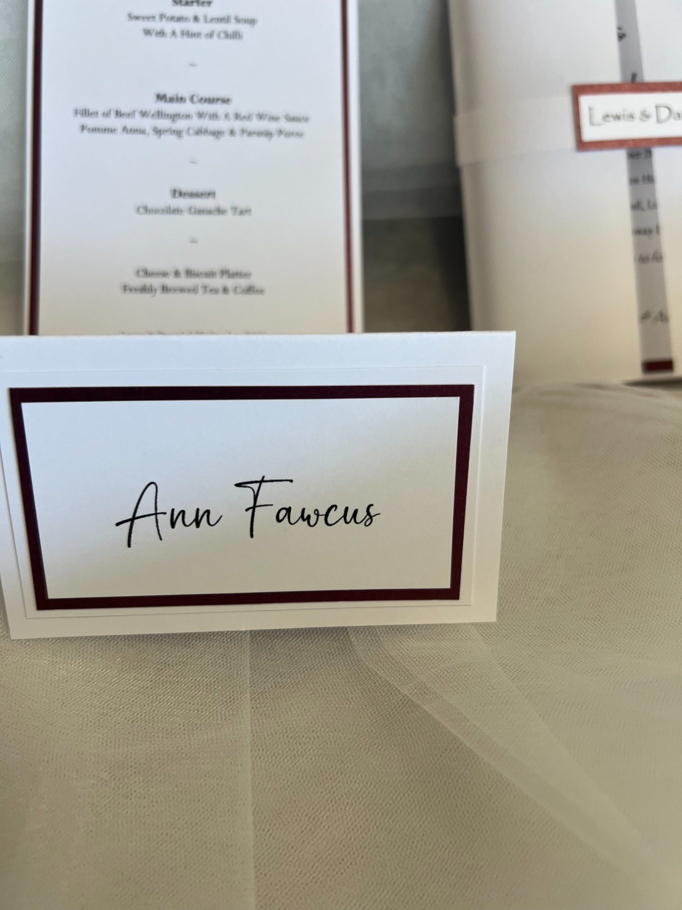 Place name card £1.10