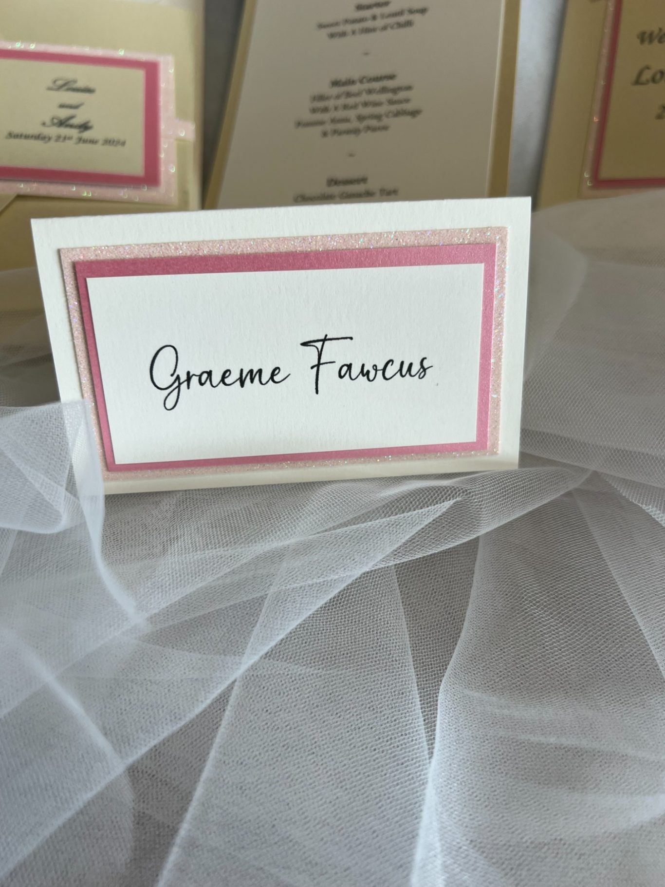 Place card £1.10